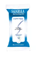 Saugella Lingette Dermoliquide Hygiène Intime Paquet/15 à ANGLET