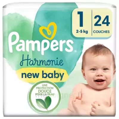 Pampers Harmonie Couche T1 Paquet/24 à ANGLET